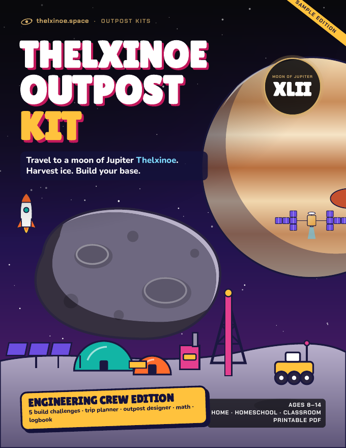 Thelxinoe Outpost Kit sample, page cover